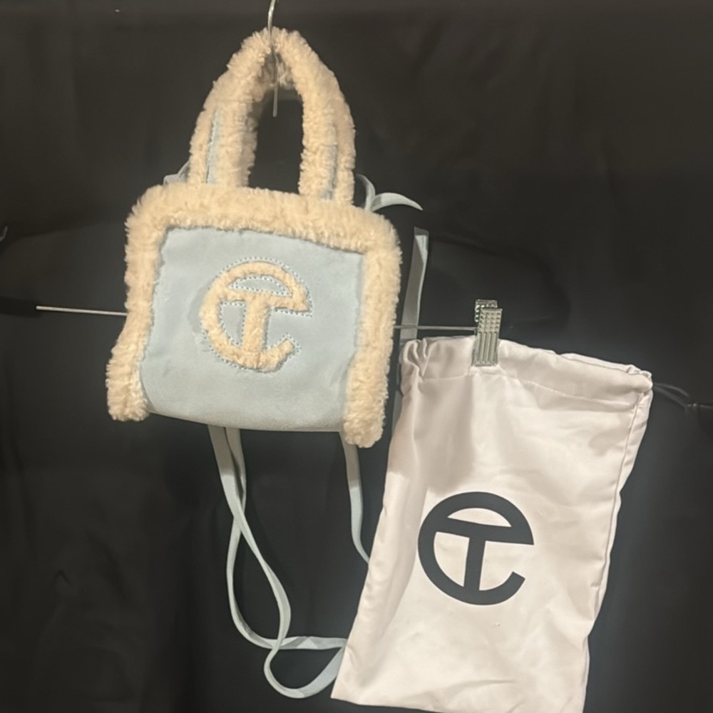 Telfar x UGG Blue Cream Mini Bag